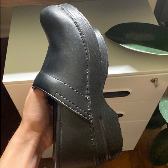 Dansko Black Leather Clogs size 38 - Picture 8 of 8